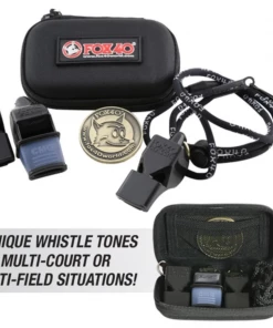 Fox 40 Whistle 3 Pack Whistles And Lanyards