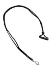 Smitty Apparel Whistles And Lanyards Breakaway Neck Lanyard - Black