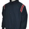 Smitty Apparel Umpire Jacket - LS Pullover Navy W/ White/Navy/Red Insert