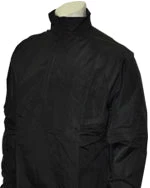 Smitty Apparel NEWDOA DOA Major League Style Lightweight Convertible Sleeve Jacket - Black