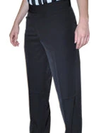 Smitty Apparel Women's Flat Front 100% Polyester Basketball Pant W/ Western Pockets