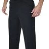 Smitty Apparel Men's Poly Spandex Flat Front Pants W/ Slash Pockets