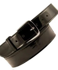1 1/2" Patent Leather Belt-Boston Leather Belts
