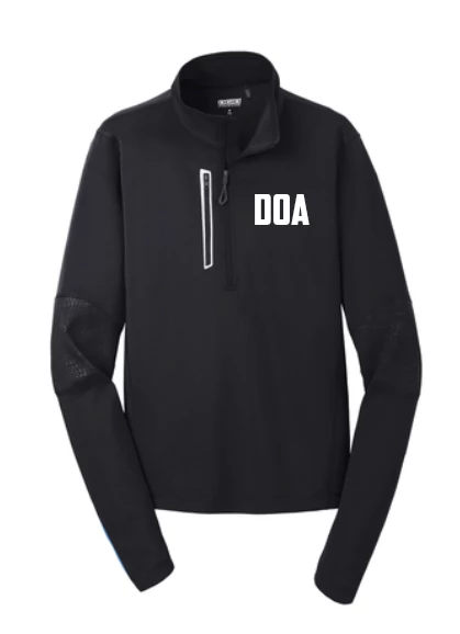 SanMar NEWDOA DOA OGIO 1/4 Zip Fulcrum Warm Pullover