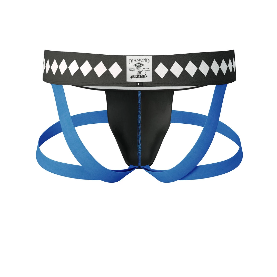 Cups And Supporters Diamond MMA Quad Strap Jock And Cup System