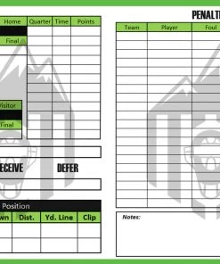 Out West Officials Gear & Apparel Game Card Holders Football Throw Away Game Cards By Out West Officials