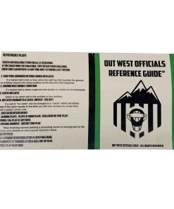 Out West Officials Reference Guide™