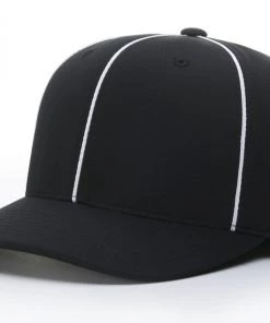 Universal Athletic Football Hats Richardson Pulse Football Flex Hat - Black