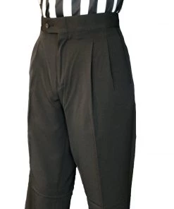 Smitty Apparel Basketball Pants Women's Poly Spandex Stretch Pleated Pants W/Slash Pockets