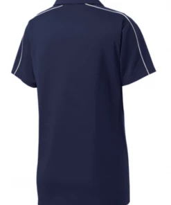SanMar UHSAA Ladies Navy Swimming Shirt W/ Logo (Pre Order Only - Allow 7-10 Days For Shipment)