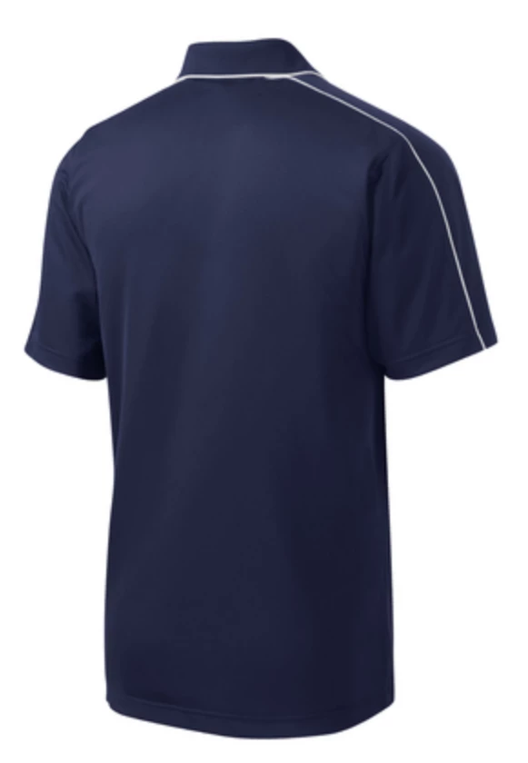 SanMar UHSAA Men's Navy Swimming Shirt W/ Logo (Pre Order Only - Allow 5-7 Days For Shipment)