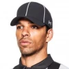 Universal Athletic Under Armour Football Referee Black W/ White Piping Hat Football Hats
