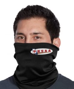 SanMar Baseball Hats Gaiter Mask - UHSAA Logo