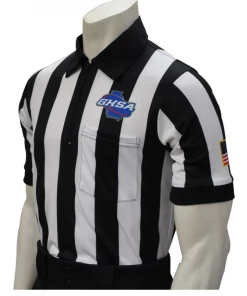 Smitty Apparel Georgia (GHSA) Short Sleeve Football Referee Shirt
