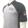Smitty Apparel Georgia (GHSA) Men's "Body Flex" Grey & Black Basketball Shirt