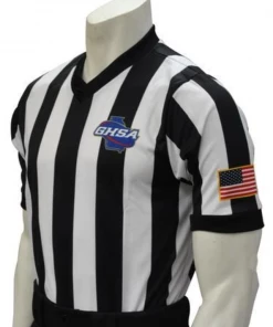 Smitty Apparel Georgia (GHSA) Men's 2" Stripe Basketball Shirt