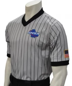 Smitty Apparel Georgia (GHSA) Men's "Body Flex" Wrestling Shirt