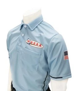 Smitty Apparel UHSAA Dye-Sublimated Baseball SS Shirt Carolina Blue