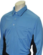 Smitty Apparel Baseball Shirts Major League Style Umpire Shirt LS - Sky Blue