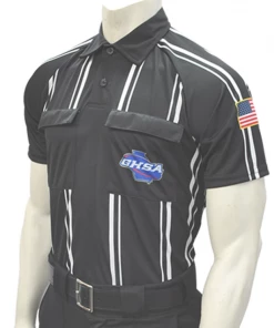 Smitty Apparel Georgia (GHSA) Short Sleeve Soccer Shirt - Black