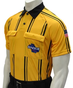 Smitty Apparel Georgia (GHSA) Short Sleeve Soccer Shirt - Gold