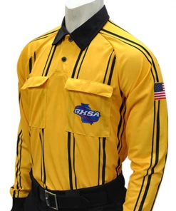 Smitty Apparel Georgia (GHSA) Long Sleeve Soccer Shirt - Gold
