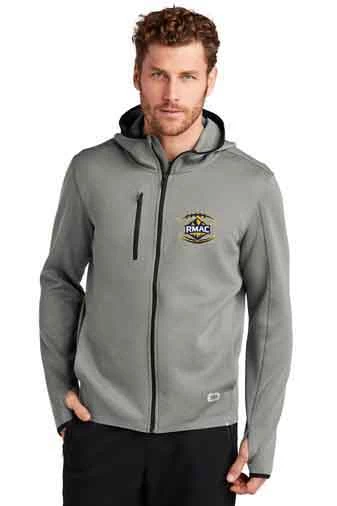 SanMar RMAC OGIO Endurance Stealth Full Zip Yellow Logo RMAC Football