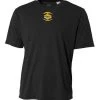 SanMar RMAC SS Shirt Yellow Logo