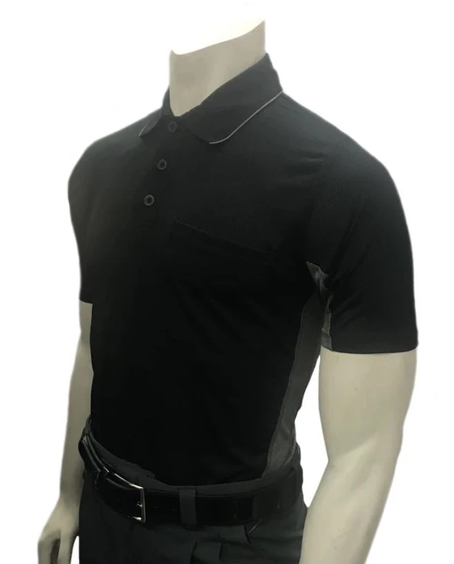 Smitty Apparel DOA Smitty V2 MLB Replica Umpire Shirt SS Black/Grey