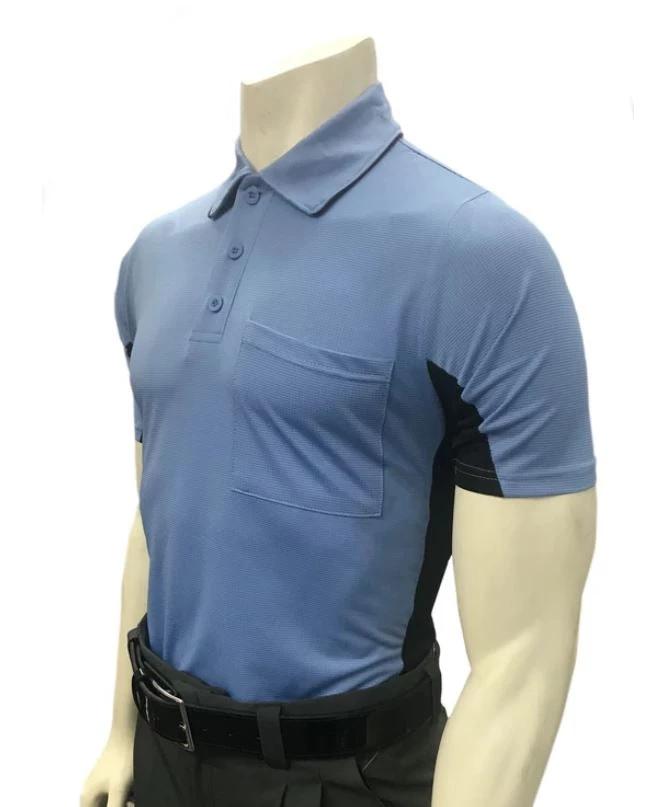 Smitty Apparel DOA Smitty V2 MLB Replica Umpire Shirt SS Sky Blue/Black NEWDOA