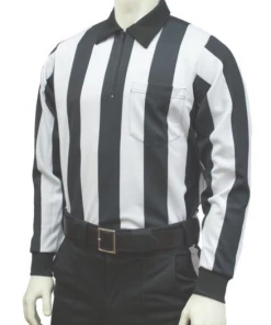 Smitty Apparel Football Shirts Football 2 1/4" Long Sleeve Heavyweight Performance Interlock Fabric Shirt - No Flag