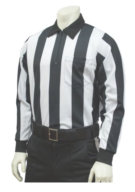 Smitty Apparel Football Shirts Football 2 1/4" Long Sleeve Heavyweight Performance Interlock Fabric Shirt - No Flag