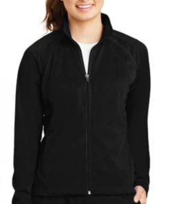 Smitty Apparel Sport-Tek® Ladies Tricot Track Jacket W/ UHSAA Basketball Logo