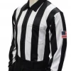 Smitty Apparel Football Shirts Long Sleeve Football Shirt - 2 1/4" Stripes - Shoulder Flag - Made In USA